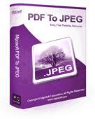Screenshot of Mgosoft PDF To JPEG Pro