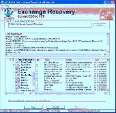 Screenshot of Microsoft Exchange Recovery Tool