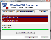 Microsoft Word to PDF Converter Screenshot