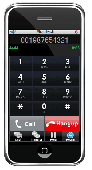 Screenshot of Mizu Webphone