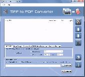 Screenshot of Multipage TIFF to PDF Converter