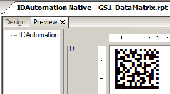 Screenshot of Native 2D DataMatrix for Crystal Reports