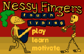 Screenshot of Nessy Fingers Touch Typing