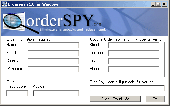 Screenshot of OrderSpy