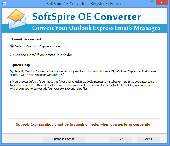 Screenshot of Outlook Express Converter