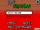 Screenshot of PC Pranks
