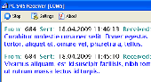 PC SMS Receiver Screenshot