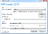 PDFCreator 2012 Screenshot