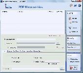 PDF Watermarks Software Screenshot