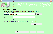 PDS Access to MySQL Screenshot