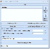 Screenshot of PNG To AVI Converter Software