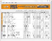 PRS Password Recovery Software Screenshot