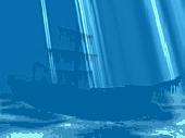 Screenshot of Pirates Ship 3D Screensaver