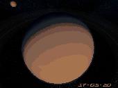 Planet Neptune 3D Screensaver Screenshot