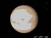 Planet Venus 3D Screensaver Screenshot