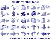Plastic Toolbar Icons Screenshot