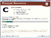 Screenshot of Prevent Recovery