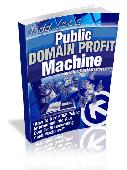 Screenshot of Public Domain Profit Machine