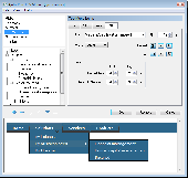 Screenshot of Pure CSS Menu Dreamweaver Extension