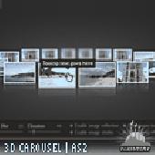 Screenshot of Quick 3D Carousel AS2