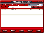 Screenshot of RM Audio Converter