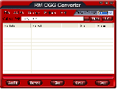 RM OGG Converter Screenshot