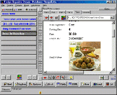 Screenshot of Recipe Organizer Deluxe