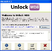 Screenshot of Recover Access DB Password