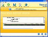 Screenshot of Recover Word File