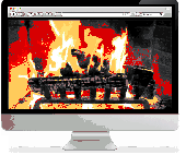Screenshot of Relaxing Fireplace Screensaver