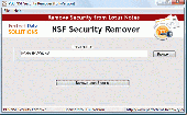 Remove NSF Security Screenshot