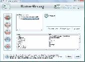 Screenshot of Restore Files