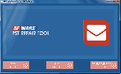 SFWare PST Repair Tool Screenshot
