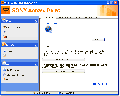 SONY Access Point Screenshot