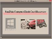 SanDisk Compact Flash Card Recovery Screenshot