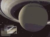 Screenshot of Saturn 3D Space Screensaver