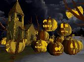 Scary Halloween 3D Screensaver Screenshot