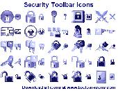 Security Toolbar Icons Screenshot