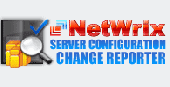 Server Configuration Change Reporter Screenshot