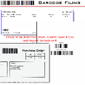Screenshot of Simple Barcode Filer