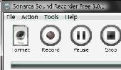 Screenshot of Sonarca Sound Recorder Free