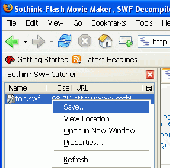 Sothink SWF Catcher for Firefox - Free Screenshot
