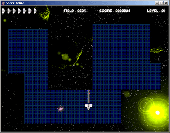 Screenshot of Space Xonix