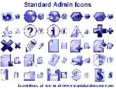 Screenshot of Standard Admin Icons