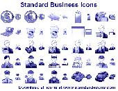 Standard Business Icons Screenshot