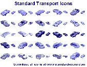 Screenshot of Standard Transport Icons