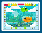 Sticker Activity Pages 3: Animal Town Screenshot
