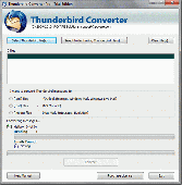 Thunderbird Conversion Screenshot