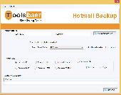 Screenshot of ToolsBaer Hotmail Backup Tool
