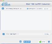 Screenshot of ToolsCrunch Mac EML to PST Converter